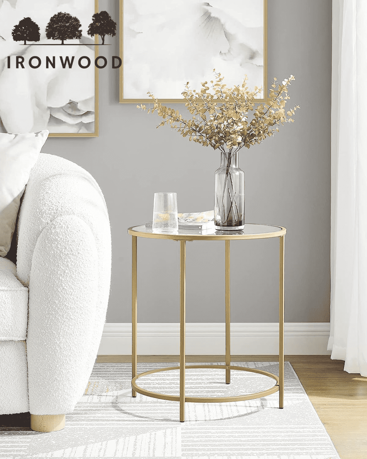 Маса със закалено темперирано стъкло LGT20G